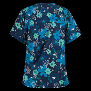 New Fashion Women Nurse Hospital <b>Scrubs</b> Jogger <b>Scrubs</b> Stretchy Spandex Medical Uniforms OEM Medical <b>Scrubs</b> <b>Sets</b> - Product Image 2
