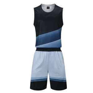 Ensemble d'uniformes de basketball sans manches à col en V, séchage rapide, respirant, polyester/coton, taille élastique, logo personnalisé sur le devant, nom de l'équipe, maillot - Product Image 4