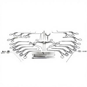 Ensemble de forceps nasaux manuels, instruments chirurgicaux pour la chirurgie ORL et plastique, en acier inoxydable de qualité hospitalière, CE auto-déclaré, usage clinique - Product Image 2