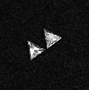 3.4 X 3.0 MM, Diamante Cultivado en Laboratorio, Corte Triangular, Color D, Diamante Creado en Laboratorio para la Elaboración de Joyería Personalizada, Anillo de Boda - Product Image 3