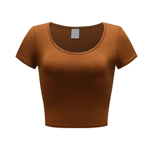 Haut court pour femme, vêtement d'extérieur, haute qualité, anti-plis, best-seller, prix raisonnable, haut tendance, léger - Product Image 1