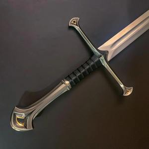 Espada Vikinga Maestra de Link, Réplica de la Leyenda de Narsil, Hecha a Mano, con Funda, Artículo de Venta Caliente para Cosplay - Product Image 4