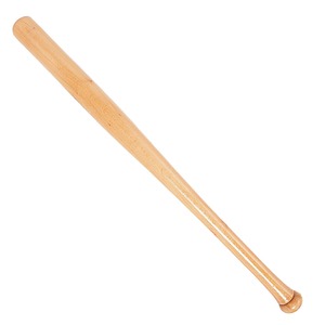 Bate de Béisbol de 34 Pulgadas con Cuerpo de 2.5 Pulgadas, Madera Natural, Duradero, de 1 Pieza, Equipo de Béisbol para Principiantes - Product Image 3