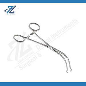 คีมหนีบหลอดเลือดหัวใจตีบ javid carotid เครื่องมือผ่าตัดคาร์ดิโอโธราซิคสแตนเลส - Product Image 4