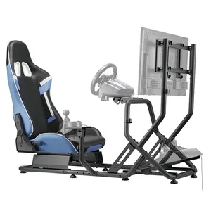 Auto F1 Gaming Racing Simulator Cockpit Sim Radständer Rennwagen Fahr simulator mit Schalt montage Einzel monitor halterung