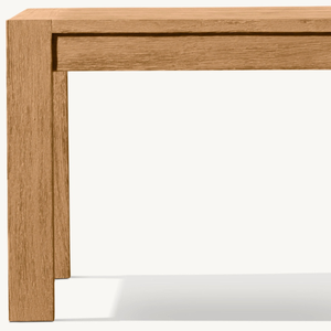 Teak wood <b>table</b> for <b>studying</b> or drinking coffee with a <b>modern</b> style, suitable for outdoor or indoor use with a <b>modern</b> <b>design</b> - Product Image 6