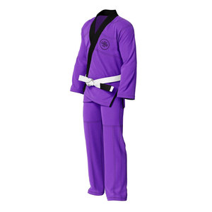 ชุดยูนิฟอร์ม Jiu Jitsu สำหรับผู้ชายชุดออกกำลังกายกลางแจ้งป้องกันการยับไม่ยับ - Product Image 3