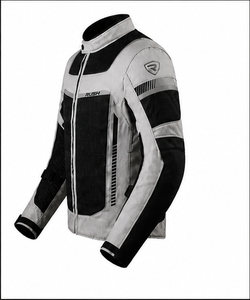Rush Men's % Polyester Motorcycle Jacket Full Sleeve Mesh Breathable Waterproof Quick Dry Anti-UV 220g Racing Wear - Product Image 5