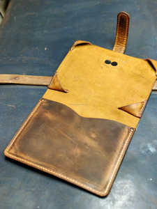 Elegante Funda de Cuero Genuino Resistente y a Prueba de Olores para Cuaderno/Diario Recargable A5, para el Trabajo, LNBC-0136 - Product Image 2