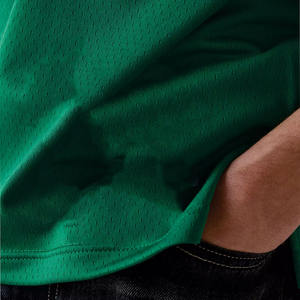 เสื้อฟุตบอลอเมริกันแบบตาข่ายพิมพ์ลายตามสั่ง เสื้อกีฬาขนาดใหญ่พิเศษ ระบายอากาศได้ดี เสื้อซ้อมพร้อมหมายเลขตามสั่ง - Product Image 5