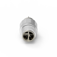 Connecteur mâle étanche IP67 Nian-Yeong WP-08M2-150-11 M12 X-Coded 8 broches moulé avec câble 48V 0.5A -20~85
