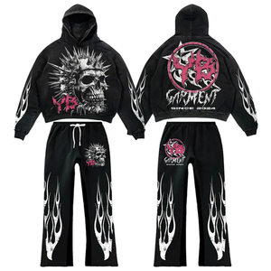 Trending Men's Customize DTF Printing Eco-Friendly 100% Cotton Winter Streetwear Plus Size Solid Hooded Sweatshirt Quick-Drying - Product Image 1