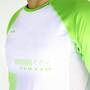 เสื้อเจอร์ซีย์สำหรับผู้ชายมอเตอร์ครอสออกแบบได้ตามต้องการน้ำหนักเบาและทนทานพร้อมโลโก้ส่วนตัวปรับได้สำหรับนักปั่นกลางแจ้ง - Product Image 4