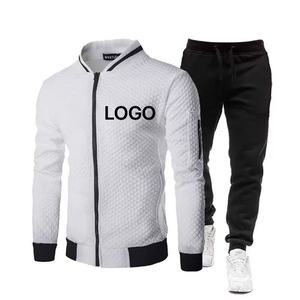 เสื้อแจ็คเก็ตสปอร์ตแฟชั่นลำลองสำหรับผู้ชายขายส่งประจำฤดูใบไม้ร่วงและฤดูหนาว พร้อมซิปและเสื้อสเวตเชิ้ต - Product Image 3