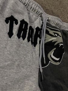 Most Selling 2026 Split Color Block French Terry Sweat <b>Shorts</b> <b>Towel</b> Patch Graphic Casual <b>Shorts</b> Unisex with Custom Logo - Product Image 6