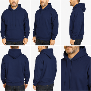 Unisex <b>Thick</b> <b>Fleece</b> Hoodie Print Custom Embroidery Polyester/Cotton Blend 420g Fabric Eco-Friendly Regular Fit Lined Design - Product Image 6