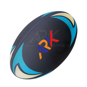 Ballon de rugby à forte adhérence pour les entraînements en extérieur et les écoles, ballon de rugby d'entraînement d'élite fabriqué au Pakistan - Product Image 2