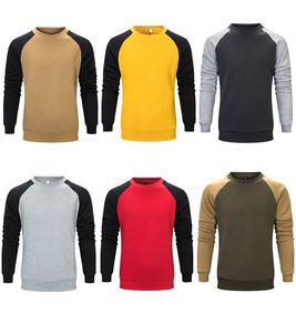 เสื้อสเวตเชิ้ตผู้ชายคุณภาพสูง ผลิตจากผ้าฝ้าย 100% หนัก 320gsm แบบคลาสสิก สั่งทำโลโก้ได้ เหมาะสำหรับใส่ลำลองในฤดูหนาว พร้อมงานปัก  ขายส่งจากโรงงาน - Product Image 4