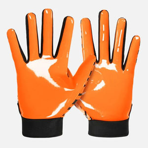 Gants de football américain de qualité supérieure à prix abordable, faible MOQ, couleur unie, nouveau style - Product Image 6