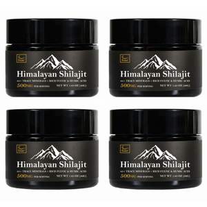 Résine de Shilajit Pur de l'Himalaya Marque Blanche pour Soutenir la Force et l'Endurance des Hommes et des Femmes, Résine de Shilajit Biologique 30g d'Inde - Product Image 2