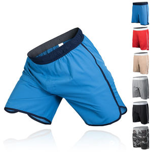 Shorts de sport MMA pour hommes, tissu extensible personnalisé, légers, respirants, vêtements de sport en polyester et élasthanne. - Product Image 5