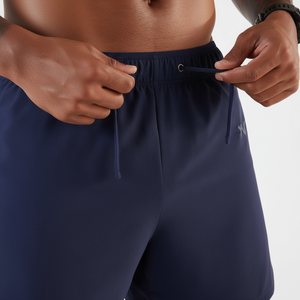 Pantalones Cortos Deportivos para Correr, de Color Liso, con Bolsillos, Casuales de Verano para Hombre, de Tela Oxford, Lino/Algodón, Transpirables, con Cintura Elástica - Product Image 4