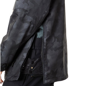 Custom Wholesale Winter Outdoor Canvas Men's Hooded Windbreaker <b>Jacket</b>-<b>Plus</b> <b>Size</b> Front Logo Breathable Eco-Friendly Finished - Product Image 4