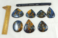 Pietersite Naturelle Rare, Gemme en vrac multi-cabochons pour la fabrication de bijoux, Lot en gros, Cabochon de guérison poli à la main, Radha Arts