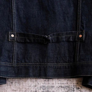 Veste en jean patchwork artistique pour homme, design streetwear unique, manteau en jean, tenue - Product Image 2