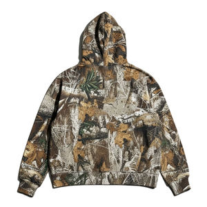 Wholesale <b>Camouflage</b> <b>Tracksuit</b> Full Sleeve Hooded Zipper Casual Wear Winter Polyester Material Side Pockets Drawstring Closure - Product Image 3