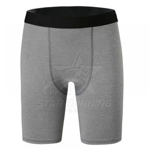 High Quality Top Selling Latest Design Boxing Compression Shorts Elastic <b>Mid</b> Solid Casual Canvas Quick Dry Breathable Wholesale - Product Image 2