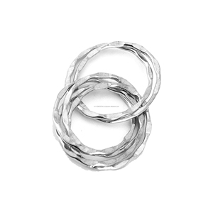 Vente chaude Unique Table Serviette Anneau Bois Papier Table De Mariage Centres De Table Décorations Pour La Maison En Gros Fil Métallique Ronds De Serviette - Product Image 1