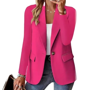 Blazer de mujer de manga dividida de nuevo color, con etiqueta personalizada, para negocios, superventas 2026, precio bajo - Product Image 1