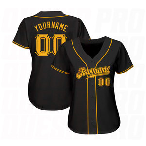 Camiseta de Béisbol para Hombre, Diseño Original, Impresión Digital, Malla de Poliéster, Cuello en V, Cosida, Personalizada con Logotipo y Nombre, Transpirable - Product Image 2
