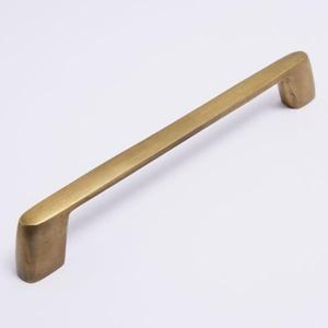 Brushed <b>Brass</b> Cabinet Pull Handle Bar with <b>Knob</b> Modern Home Kitchen Furniture Hardware Durable Design Antirust Eco Friendly - Product Image 5