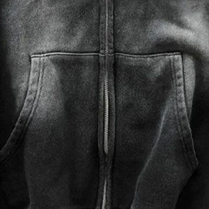 Sweat-shirts légers, respirants et doux pour hommes, effet délavé, 100% coton, écologiques, séchage rapide, haute qualité, vente en gros - Product Image 5