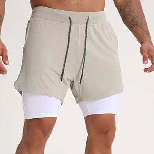 Shorts en polyester pour hommes de haute qualité, personnalisés, respirants et durables, idéaux pour la salle de sport et les séances d'entraînement - Product Image 6