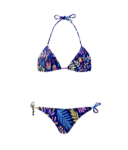 Nuevo Conjunto de Bikini Triangular Estampado para Mujer 2k26, Traje de Baño de Dos Piezas con Tirantes Ajustables, Ropa de Playa para Verano - Product Image 2