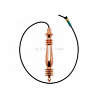 Double Pendule en Métal Plaqué Or Rose ISIS Karnak, Pendule de Guérison en Métal, Design Énergétique Égyptien, Partenaire d'Exportation Premium