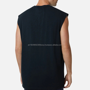 Débardeur Homme en Coton 100% de Haute Qualité, Design Personnalisé, Débardeur Casual Surdimensionné sans Manches pour Homme - Product Image 6