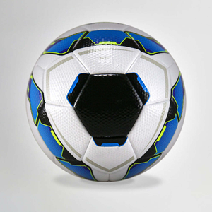 Balón de Fútbol Cosido a Máquina, Ecológico, Ligero y Duradero, Negro, Blanco, Azul, Amarillo, para Entrenamiento en Interiores y Exteriores - Product Image 3
