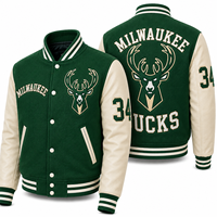 Blouson Bomber Varsity Personnalisé avec Logo Brodé, Corps en Laine, Manches en Cuir, Homme Unisexe, Vente en Gros, OEM, Vêtements de Mode, Design et Coupe Tendance