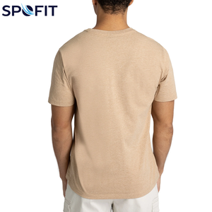 T-shirt décontracté surdimensionné pour homme de haute qualité avec impression de logo personnalisé, 100% coton, séchage rapide et respirant - Product Image 5