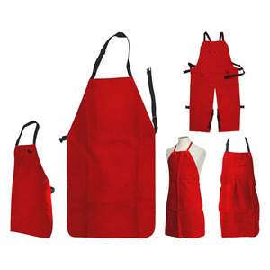 Premium Quality Cowhide Split <b>Leather</b> Welding <b>Apron</b> Industrial Safety Heavy Duty Abrasion Resistant Baking Mats European Soft - Product Image 3