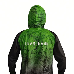 Camiseta de Pesca con Capucha, Unisex, para Invierno, Manga Larga, Estilo Vintage, con Bolsillos, Transpirable, de Secado Rápido, con Bordado 3D - Product Image 5