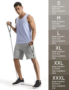 Camiseta sin Mangas Básica para Hombre, Chaleco de Algodón Liso, Ropa Deportiva Ligera, Camiseta Deportiva Informal para Gimnasio, Fabricante de Ropa de Verano - Product Image 5