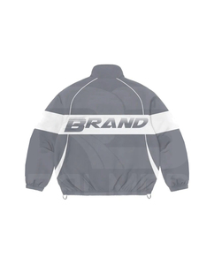 Trending Design Windbreaker <b>Tracksuit</b> Jacket and Short Set Drawstring 100% Nylon Windproof Oversized <b>Tracksuit</b> For Men's - Product Image 3