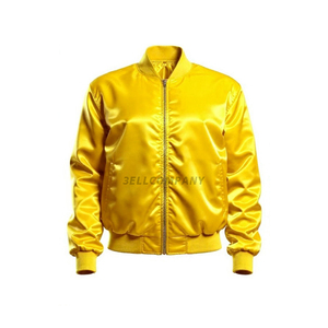 Chaqueta de Lona y Satén para Hombre al por Mayor, OEM, Cuello Alto, Ecológica, Reversible, con Logotipo Personalizado, Múltiples Colores y Tallas - Product Image 5