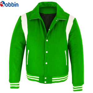 Fashion Hot Sale Letterman Varsity <b>Jacket</b> Green/<b>White</b> Custom Varsity <b>Jackets</b> for <b>Men</b> Women High Quality Varsity <b>Jacket</b> For <b>Men's</b> - Product Image 5