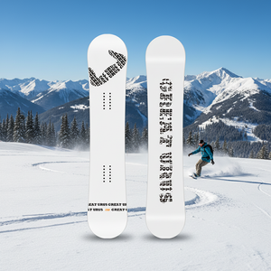 Tablas de Snowboard Personalizadas con Logotipo, de Fibra de Carbono y Madera de Álamo, Impresas en 3D, Profesionales, para Todo Tipo de Montaña, con Camber, Dureza Media, para Deportes de Invierno - Product Image 3